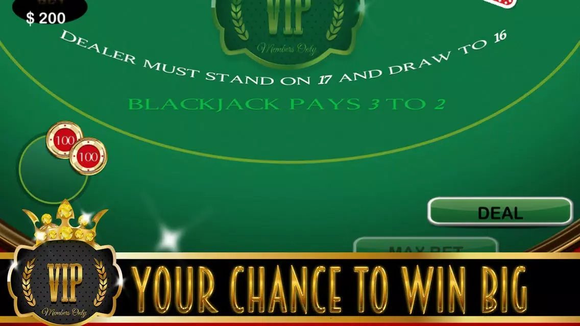 Captures d'écran de Blackjack VIP - Lucky 21 Casino Chips