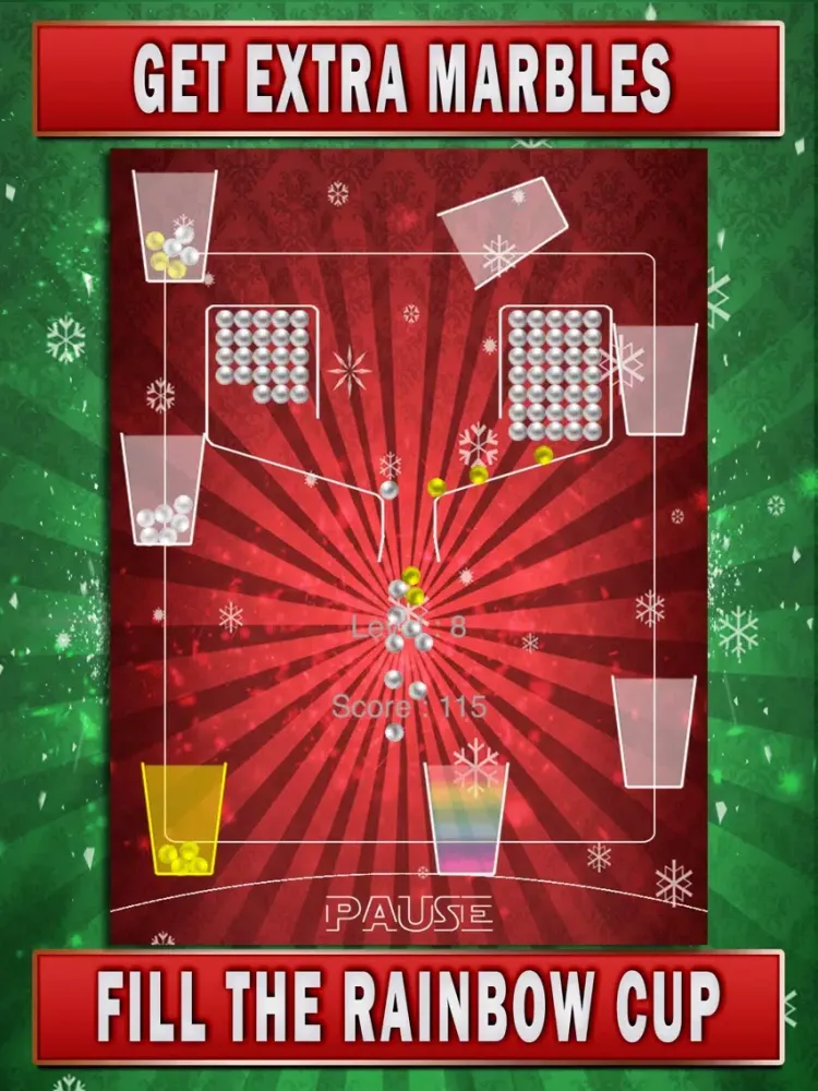 Christmas Catch - Drop,Catch & WIN iPad  Screenshots