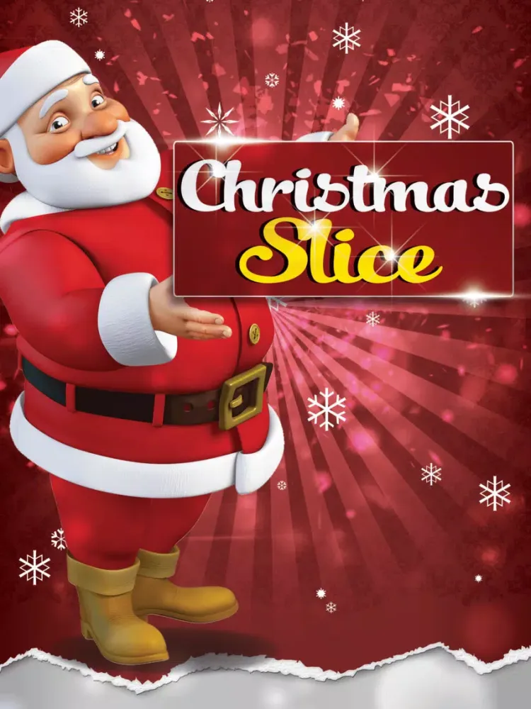 Tangkapan skrin Christmas Swipe - Happy Santas Slice Game! iPad 
