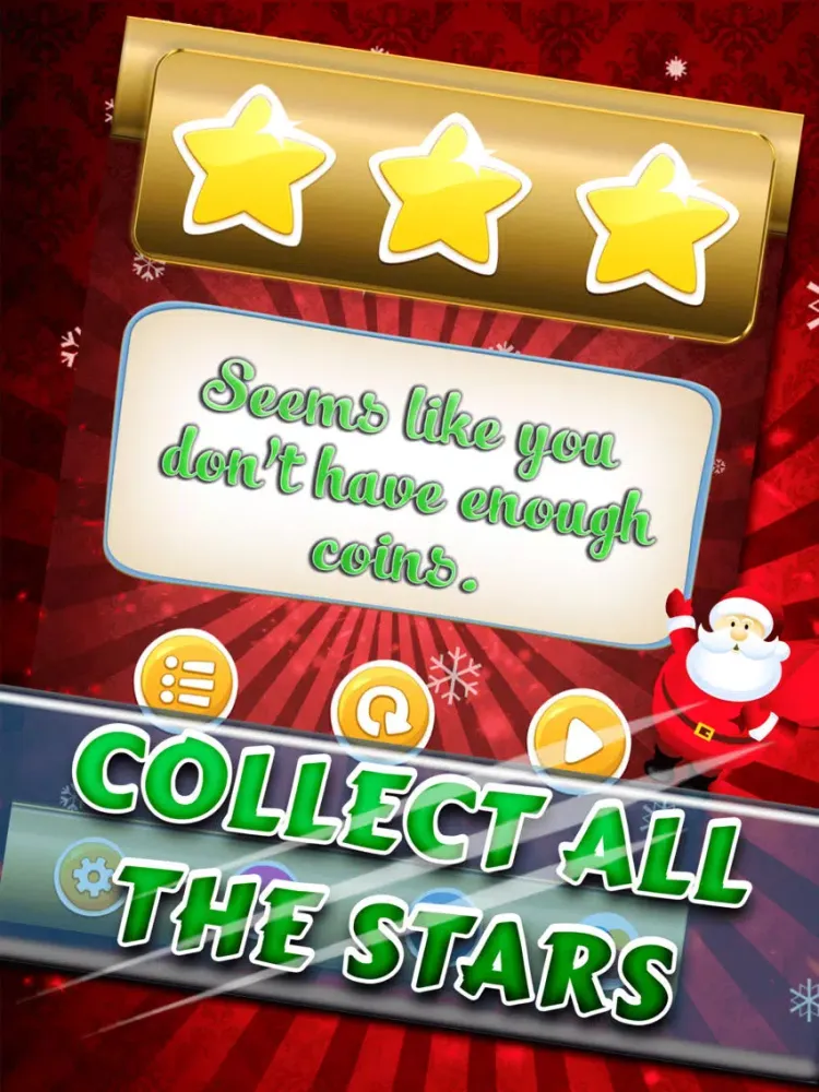 Tangkapan skrin Christmas Swipe - Happy Santas Slice Game! iPad 