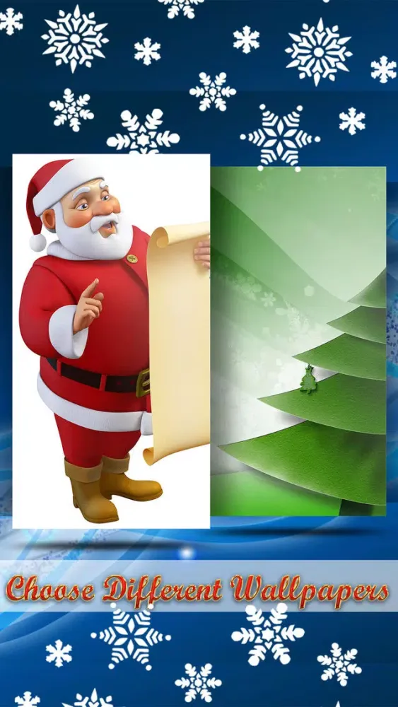 Christmas Wallpapers - Festive Season Home & Lock Screens سکرین شاٹس