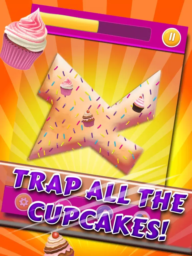 Cupcake Heaven - The Delicious Cake Catch Game! iPad  سکرین شاٹس