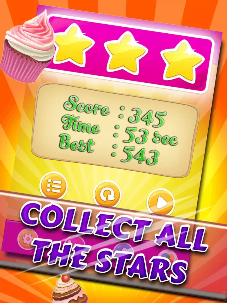 Cupcake Heaven - The Delicious Cake Catch Game! iPad  سکرین شاٹس