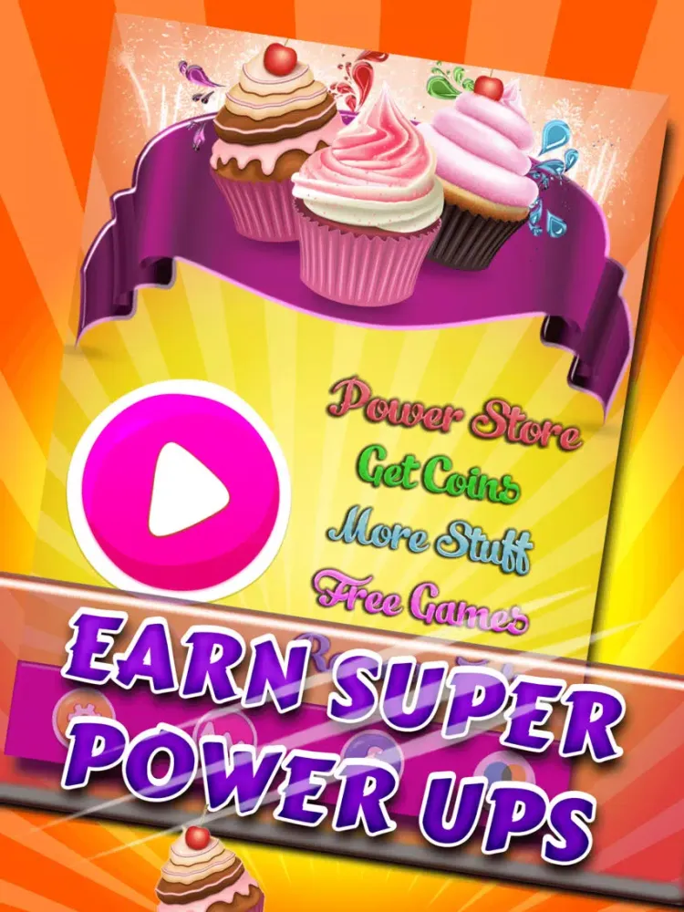 Cupcake Heaven - The Delicious Cake Catch Game! iPad  سکرین شاٹس
