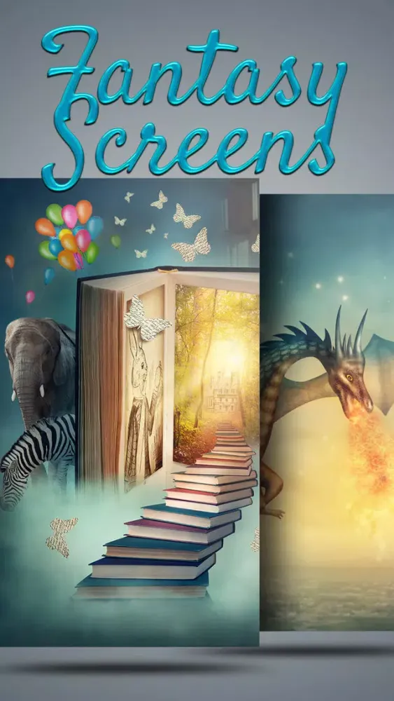 Fantasy Screens HD - Stunning Wallpaper & Background Themes سکرین شاٹس