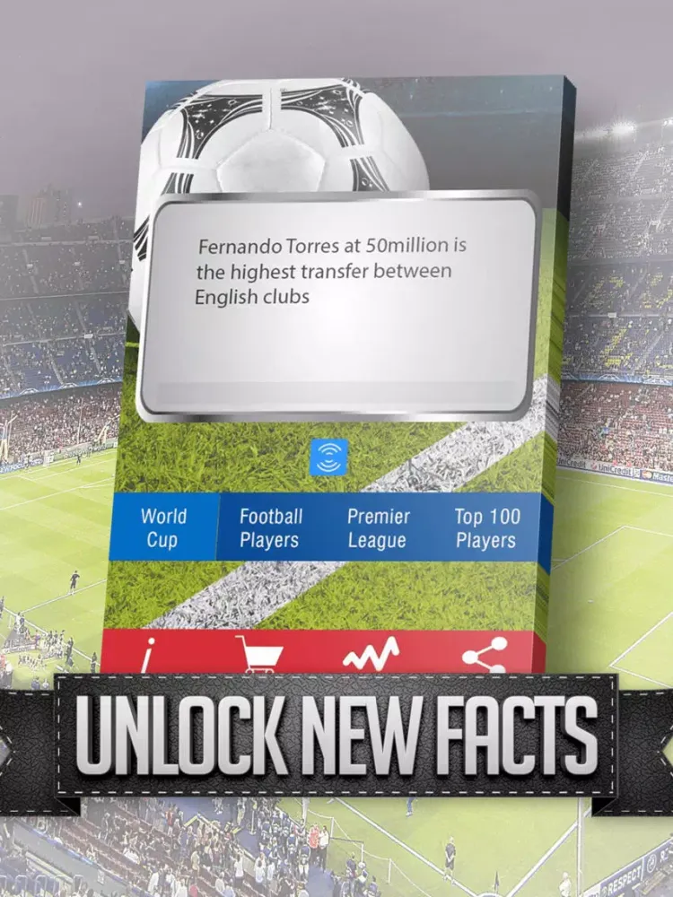 Captures d'écran de Football Facts Ultimate Free - Championship, Player and History Trivia iPad 