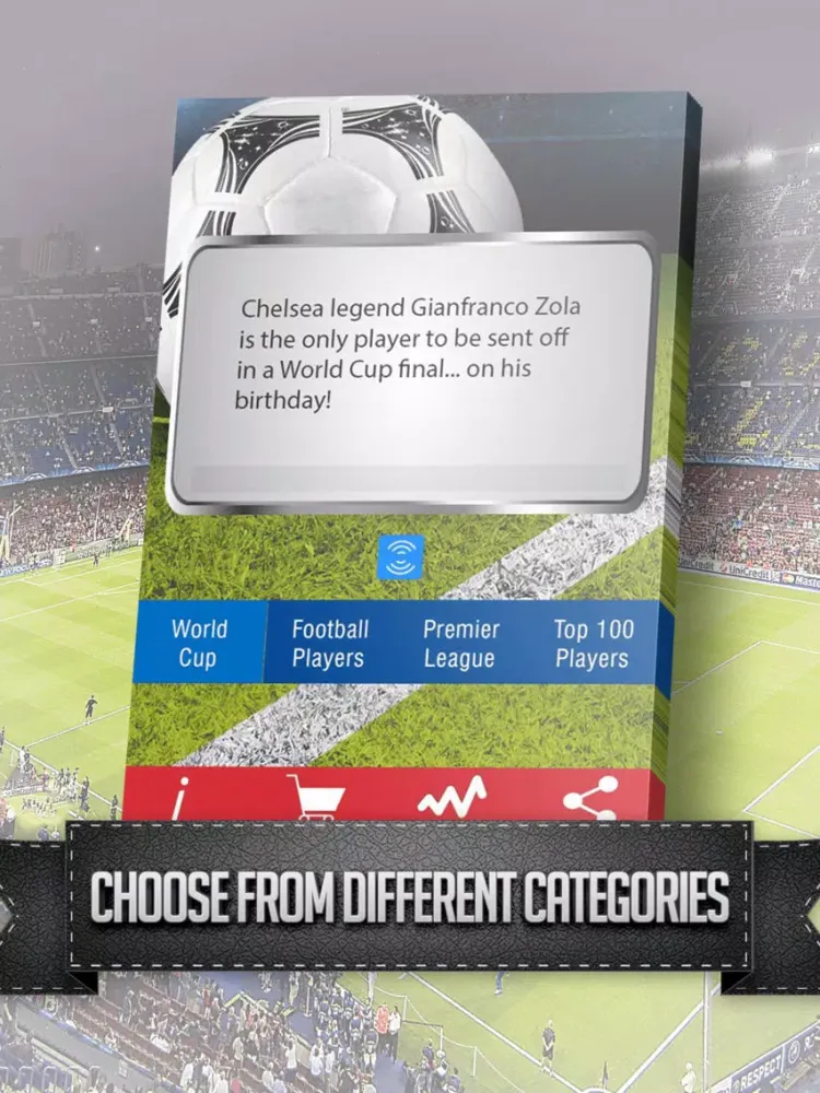 Captures d'écran de Football Facts Ultimate Free - Championship, Player and History Trivia iPad 