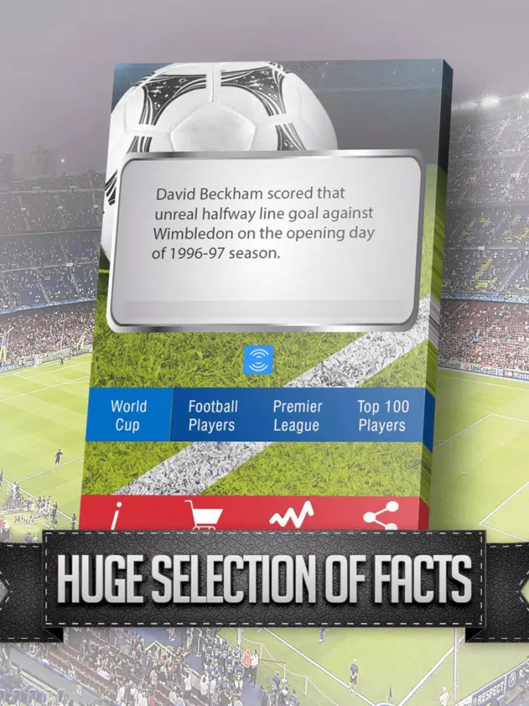 Captures d'écran de Football Facts Ultimate Free - Championship, Player and History Trivia iPad 