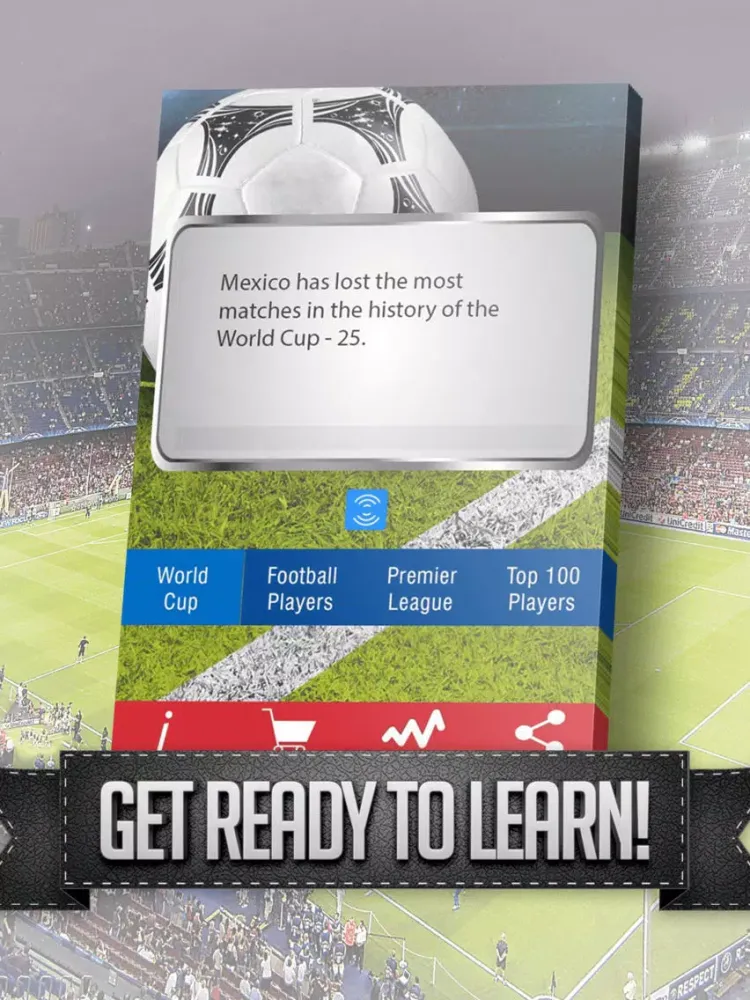 Captures d'écran de Football Facts Ultimate Free - Championship, Player and History Trivia iPad 