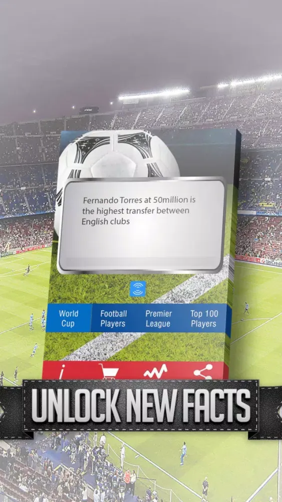 Captures d'écran de Football Facts Ultimate Free - Championship, Player and History Trivia