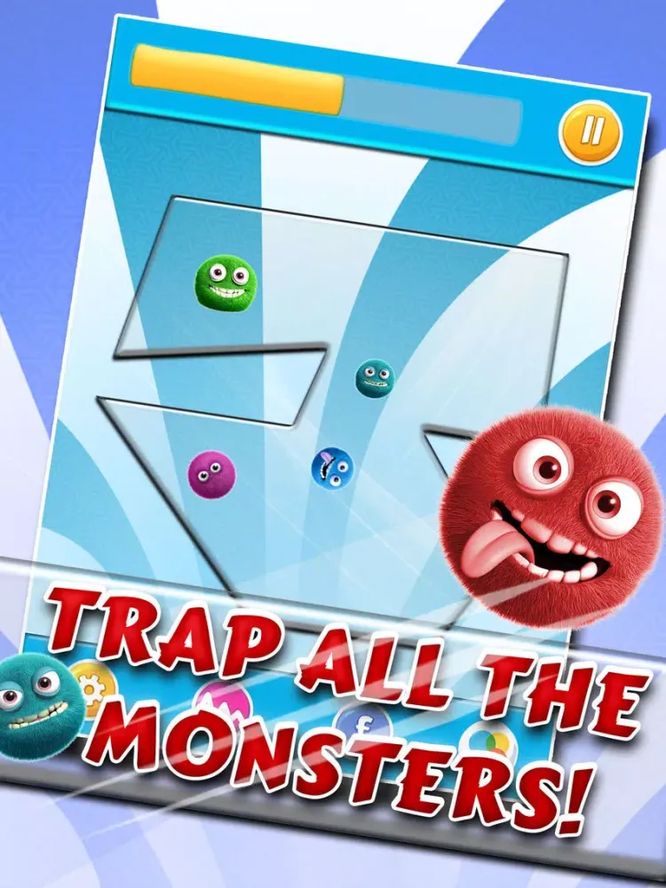 Скриншоты Monster Slice - Cut & Corner The Scary Creatures! iPad 