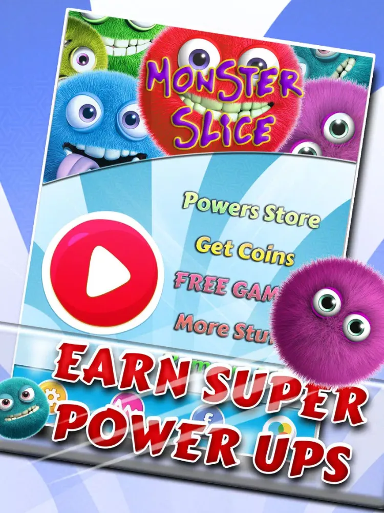 Скриншоты Monster Slice - Cut & Corner The Scary Creatures! iPad 