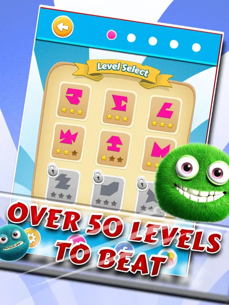 Скриншоты Monster Slice - Cut & Corner The Scary Creatures! iPad 