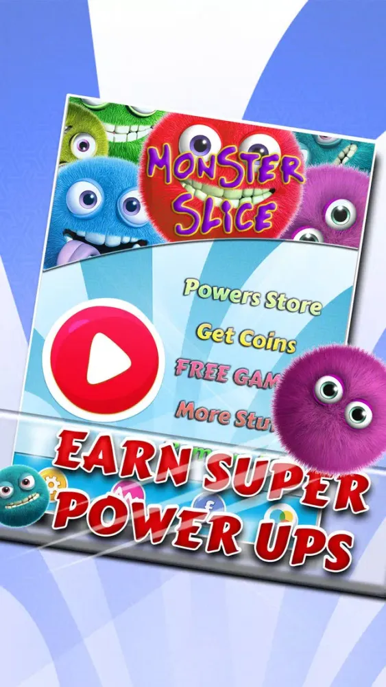 Скриншоты Monster Slice - Cut & Corner The Scary Creatures!