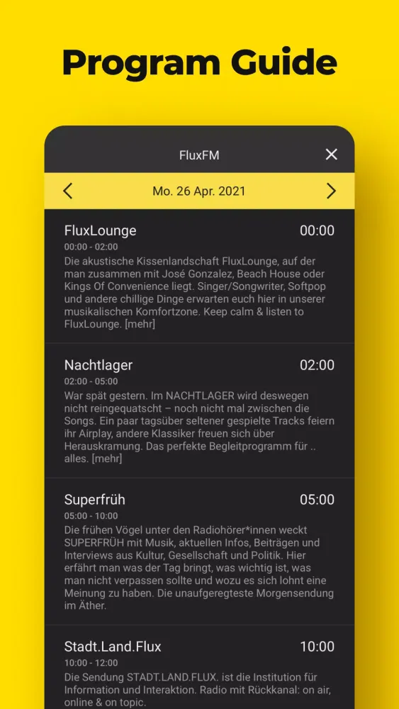 FluxMusic | Next Level Radio Screenshots