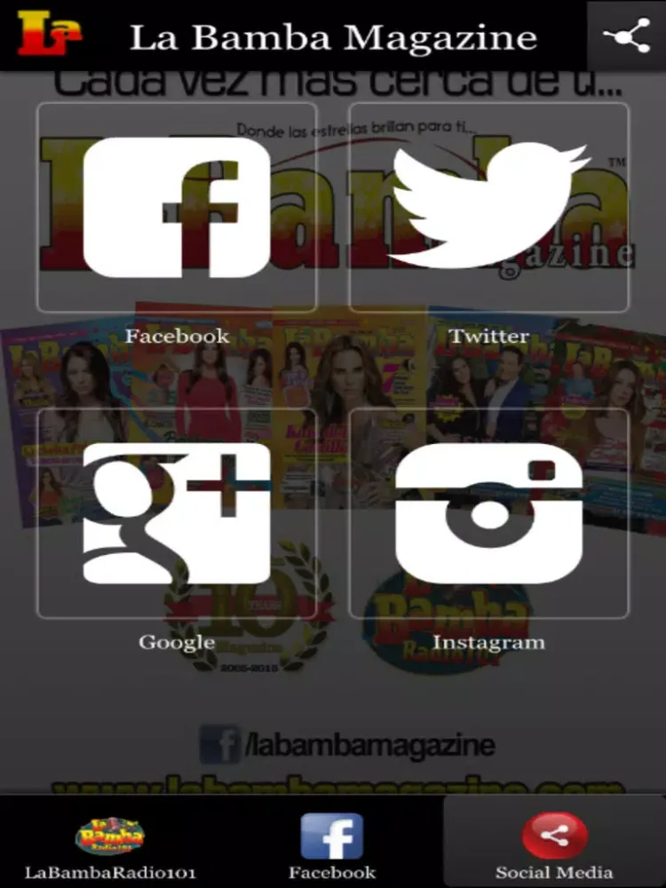 La Bamba Magazine iPad 应用截图