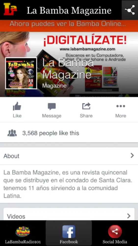 La Bamba Magazine应用截图