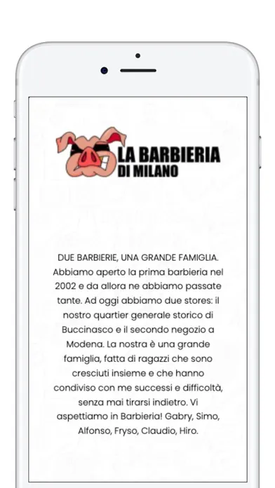 La Barbieria di milano スクリーンショット