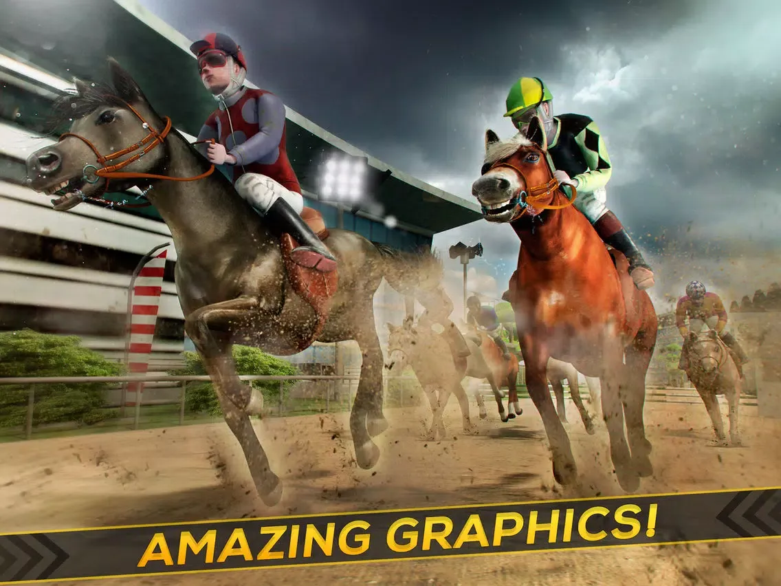 Frenzy Horse Racing Free . My Champions Jumping Races Simulator Games iPad  Screenshots