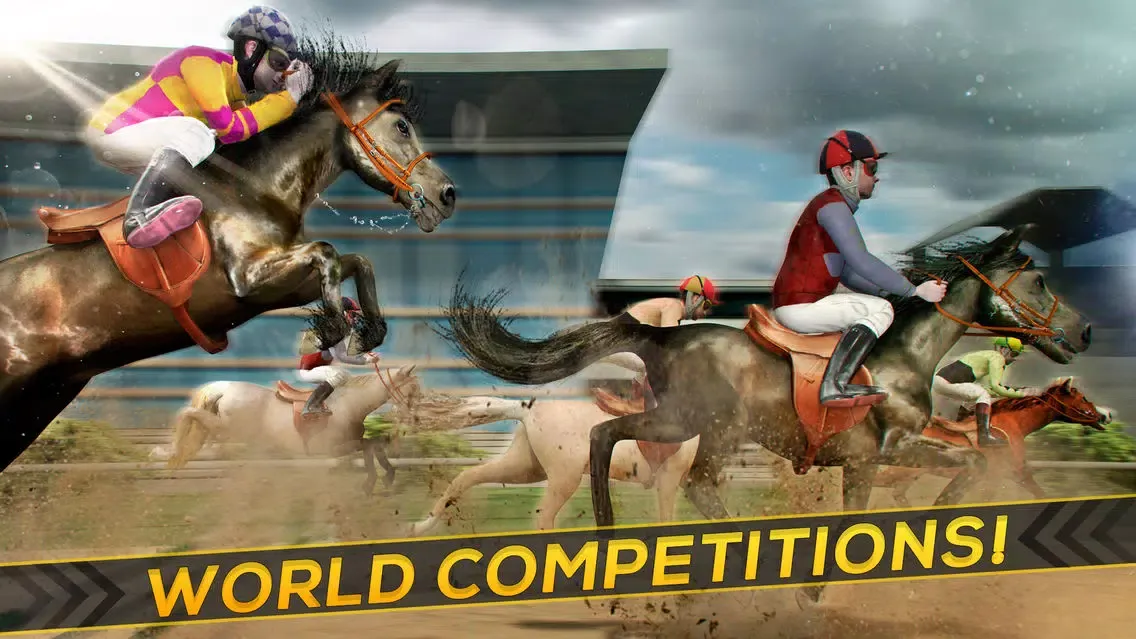 Frenzy Horse Racing Free . My Champions Jumping Races Simulator Games Screenshots