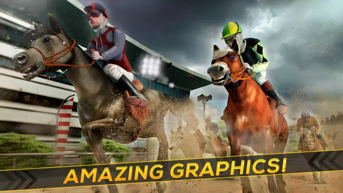 Frenzy Horse Racing Free . My Champions Jumping Races Simulator Games Screenshots