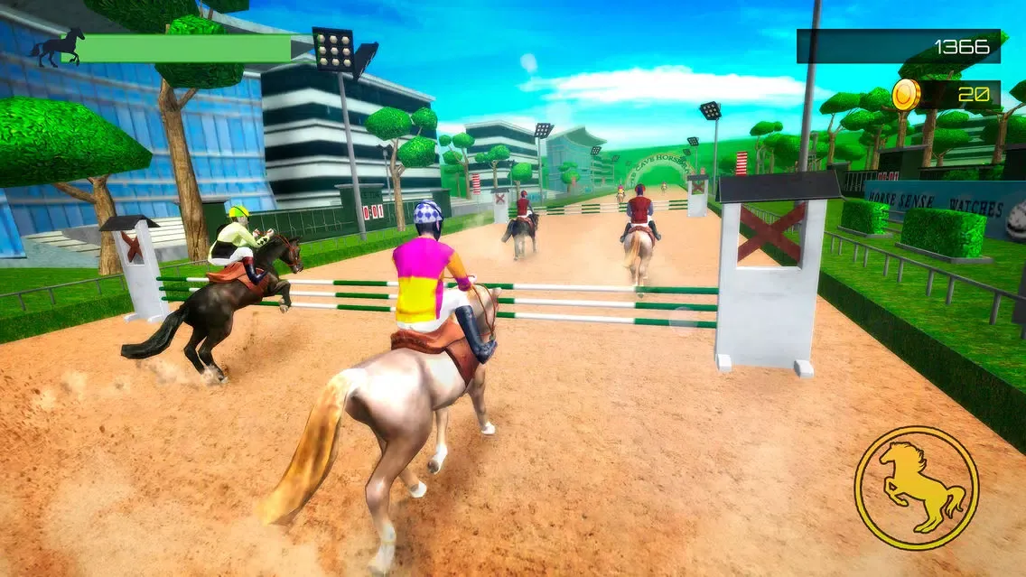 Frenzy Horse Racing Free . My Champions Jumping Races Simulator Games Screenshots