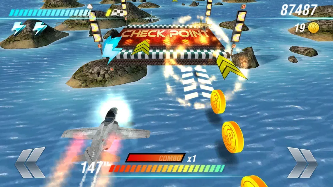 Iron Fleet Free: Air Force Jet Fighter Plane Game Screenshots