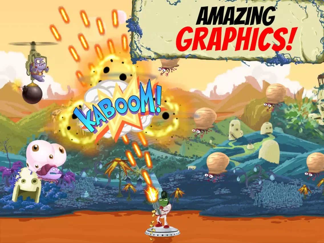 Jeff Space - Action Packed Arcade Shooting Game iPad  سکرین شاٹس