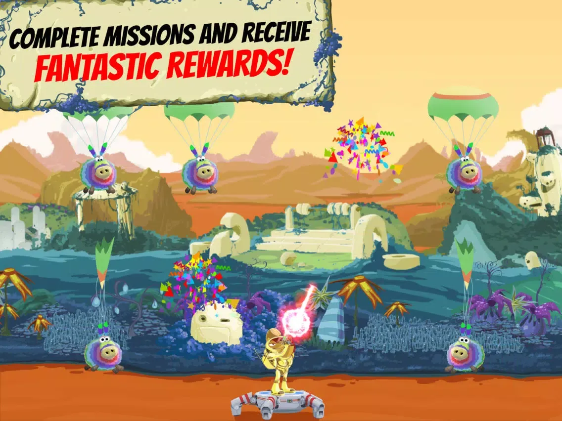 Jeff Space - Action Packed Arcade Shooting Game iPad  سکرین شاٹس