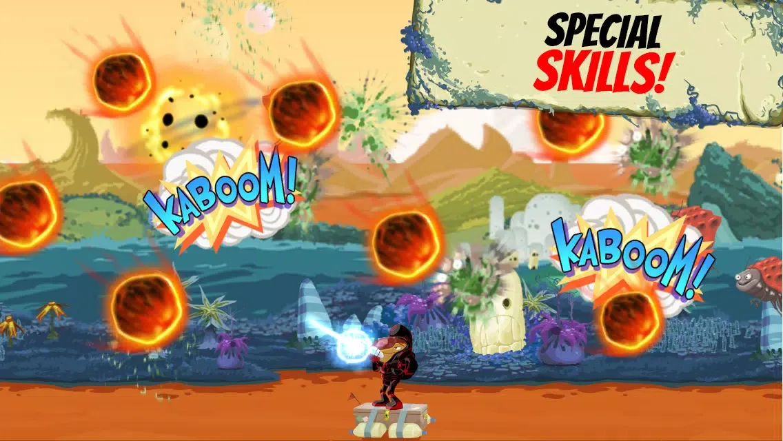Jeff Space - Action Packed Arcade Shooting Game سکرین شاٹس