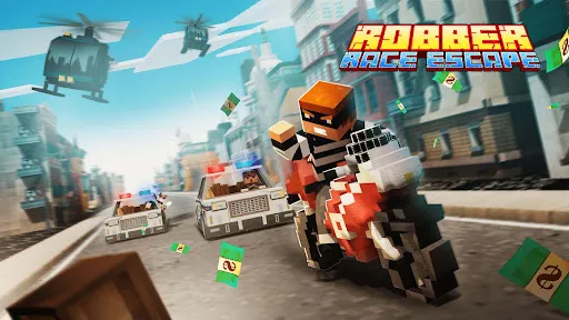 Screenshot di Robber Race: Police Car Chase