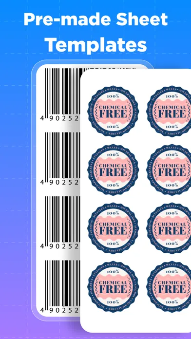 Captures d'écran de Label Maker: Print Master