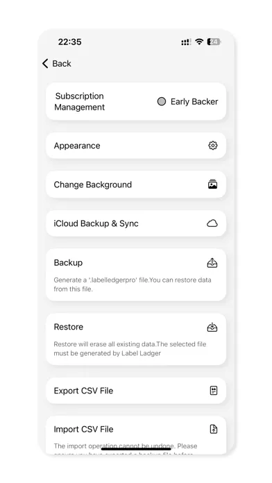 صور Label Ledger - Expense Manager