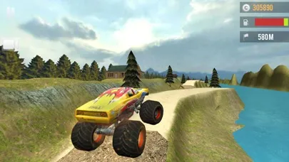 Ảnh chụp màn hình của Monster Truck Hill Racing Offroad Rally