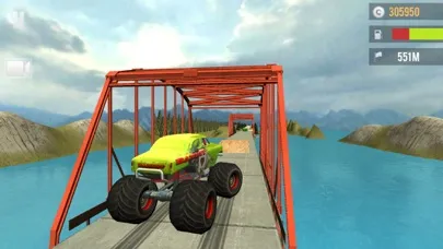 Ảnh chụp màn hình của Monster Truck Hill Racing Offroad Rally