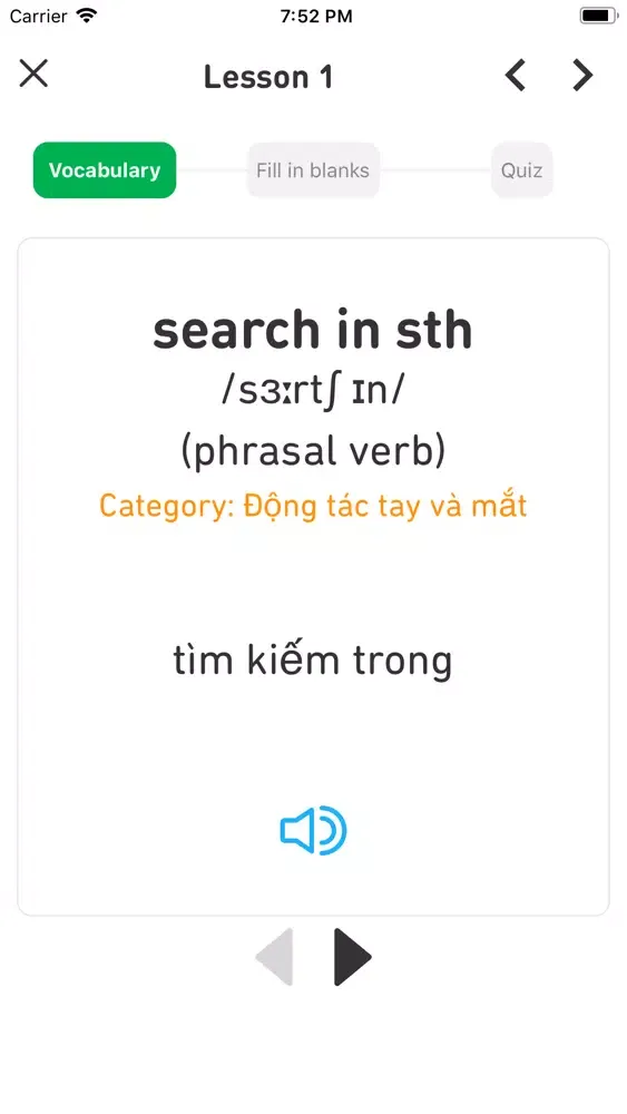 Tangkapan layar Aida English for School