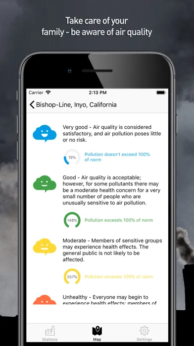 Air Quality Near Me سکرین شاٹس