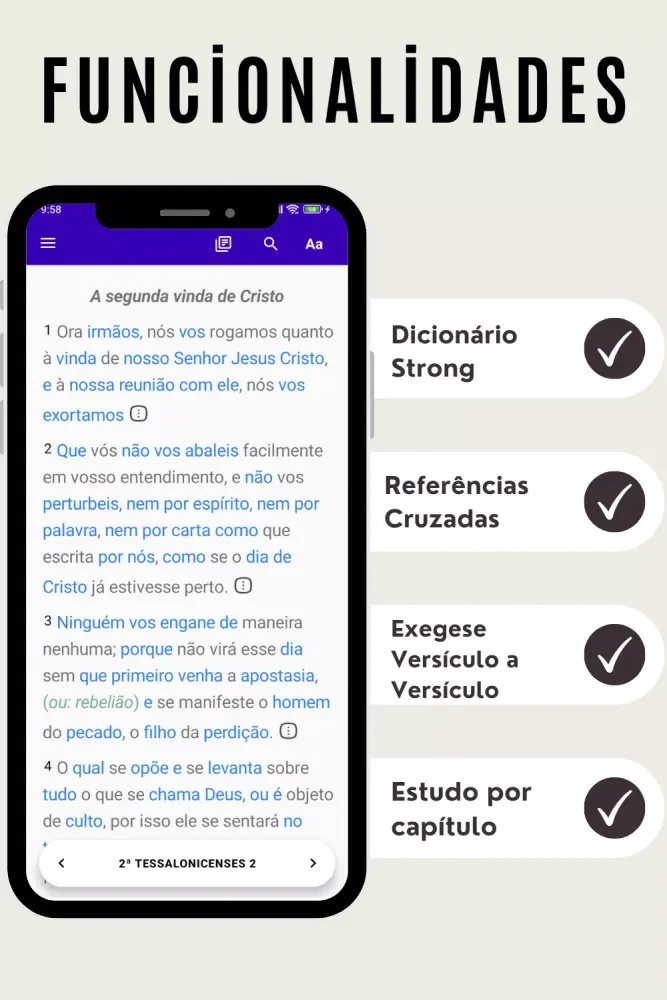 Bíblia Strong (Português)應用截圖