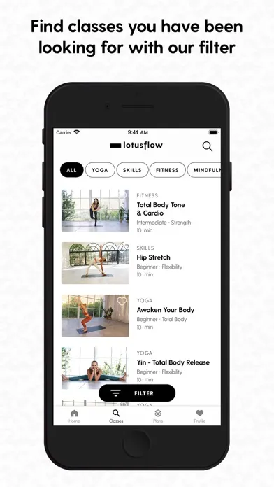 Tangkapan layar Lotus Flow - Yoga & Workout