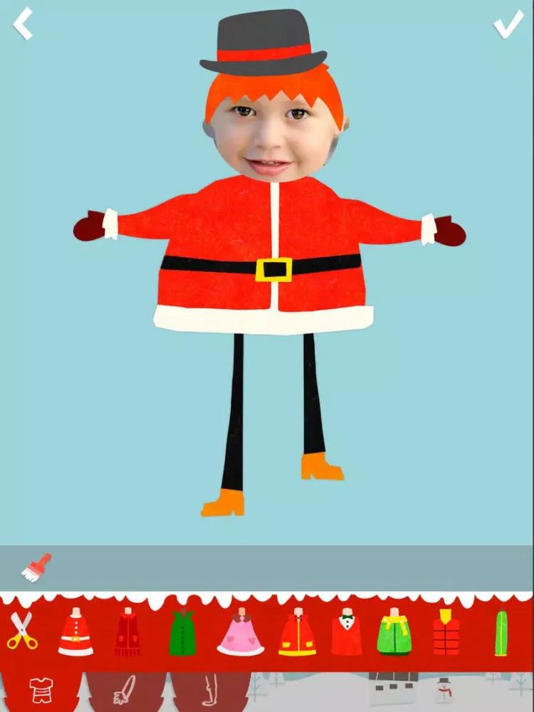 Captures d'écran de Labo Christmas Paperman(4+) iPad 