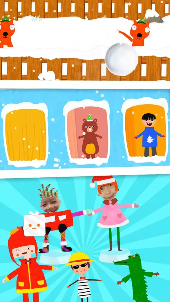 Captures d'écran de Labo Christmas Paperman(4+)