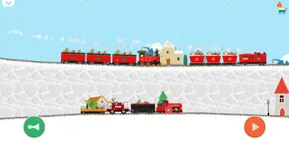 Captures d'écran de Labo Christmas Train Game