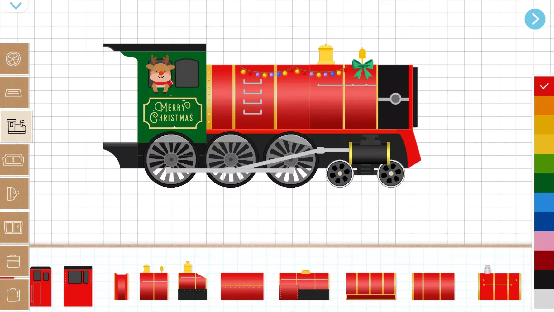 Labo Christmas Train Game:Kids स्क्रीनशॉट