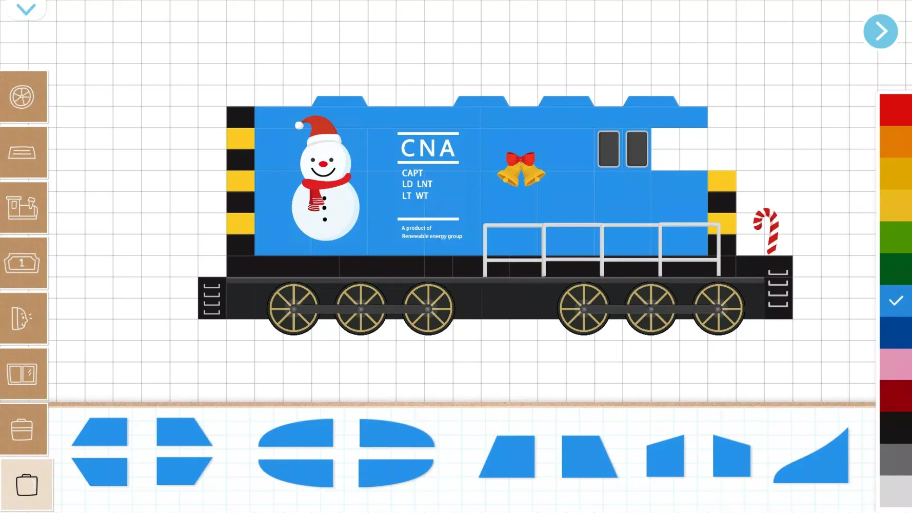 Labo Christmas Train Game:Kids स्क्रीनशॉट