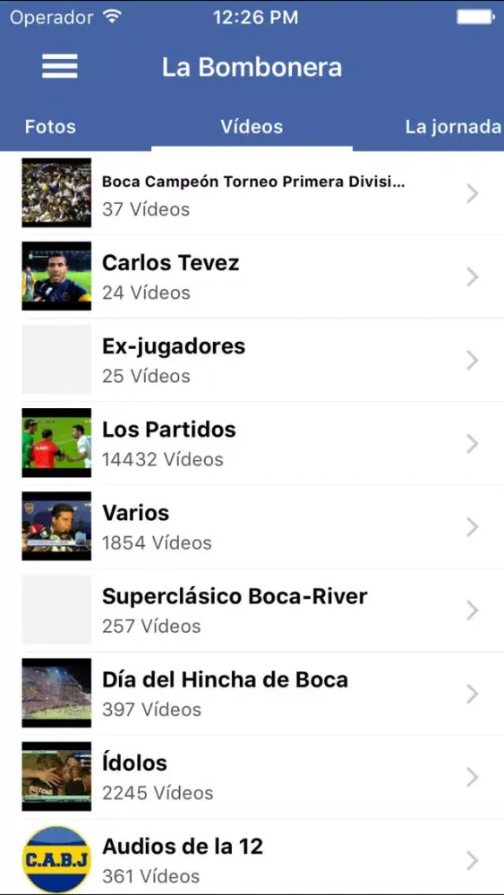 Labombonera - "for Boca Juniors fans" 스크린샷