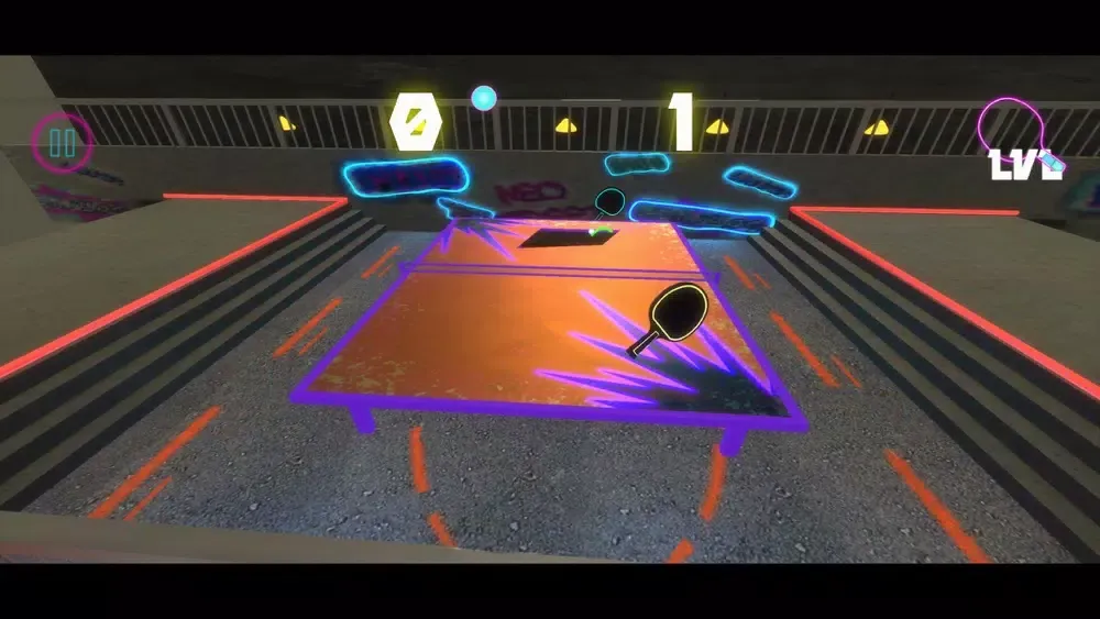 Table Destroyer: Neon Tennis स्क्रीनशॉट