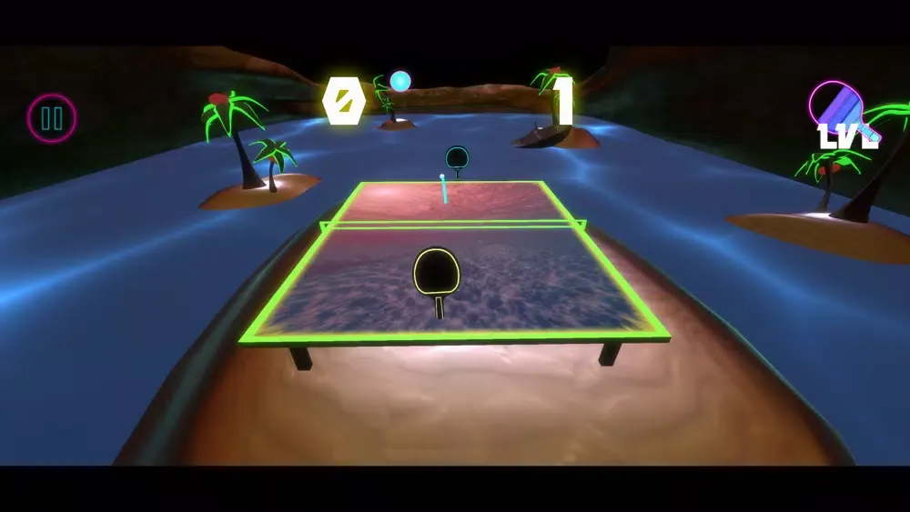 Table Destroyer: Neon Tennis स्क्रीनशॉट