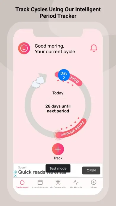 FemX Period Tracker 스크린샷