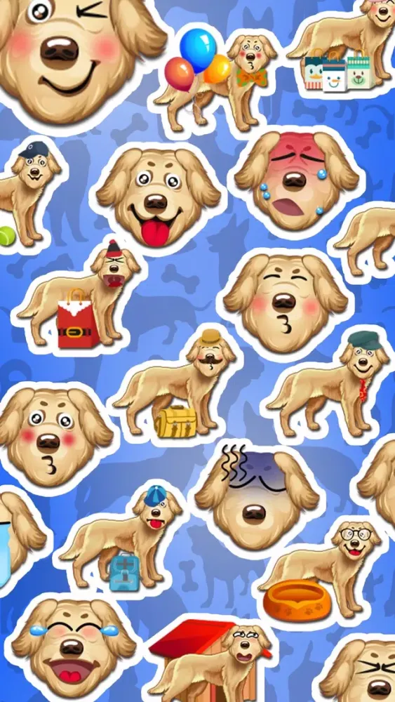 Moxie Moji Labrador emojis and stickers Screenshots