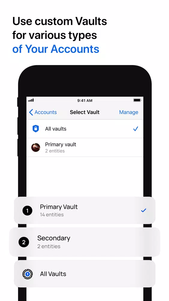 Capturas de tela do PrivacyHelper: Password Keeper